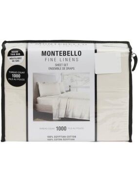 MONTEBELLO 1000tc Egyptian Cotton Sheet Set